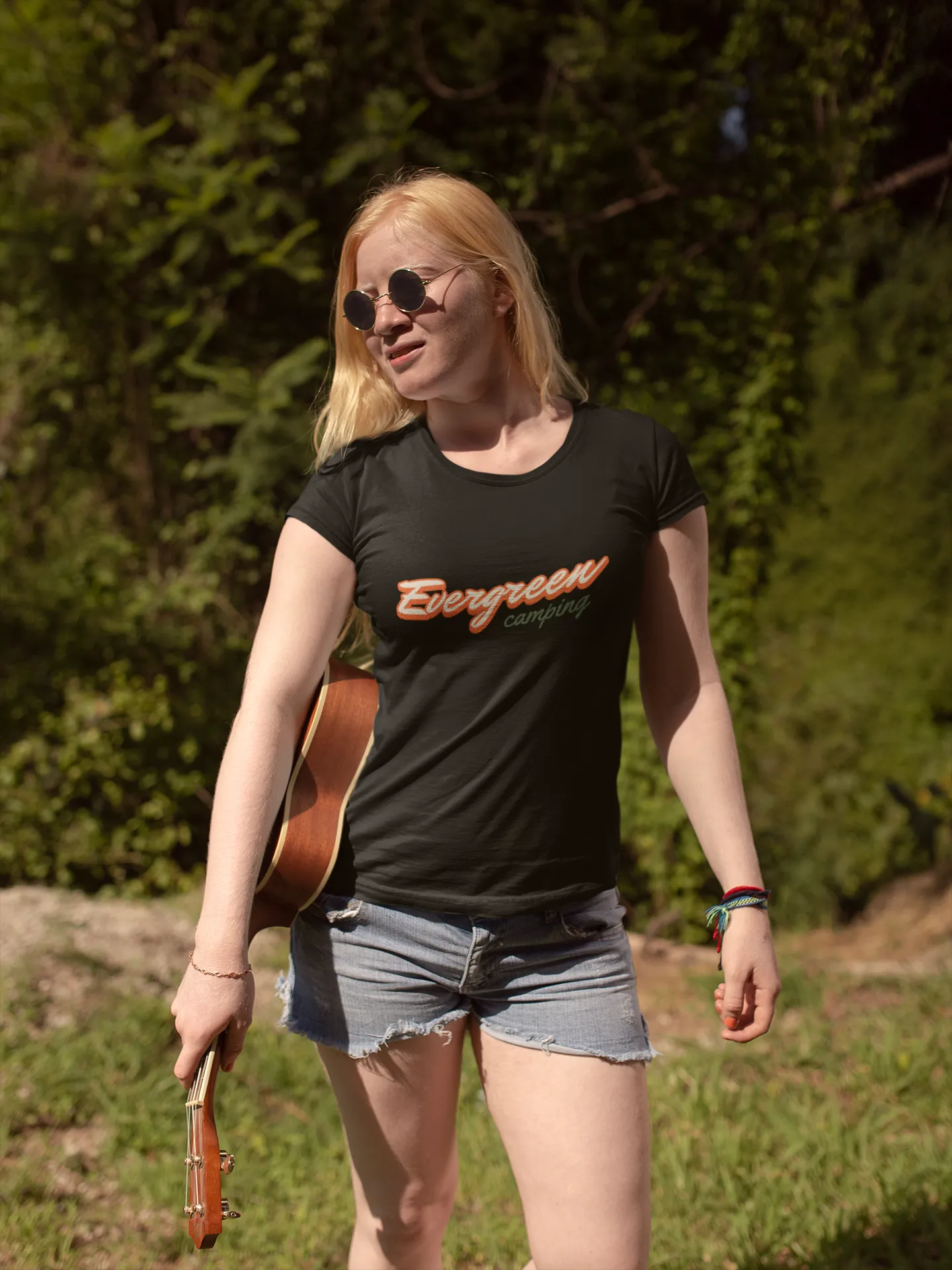 Evergreen Camping Tee