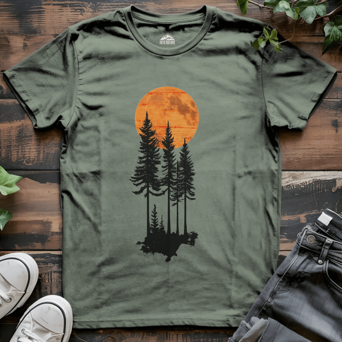 Trees & Sunsets Tee - Into Nature Co.