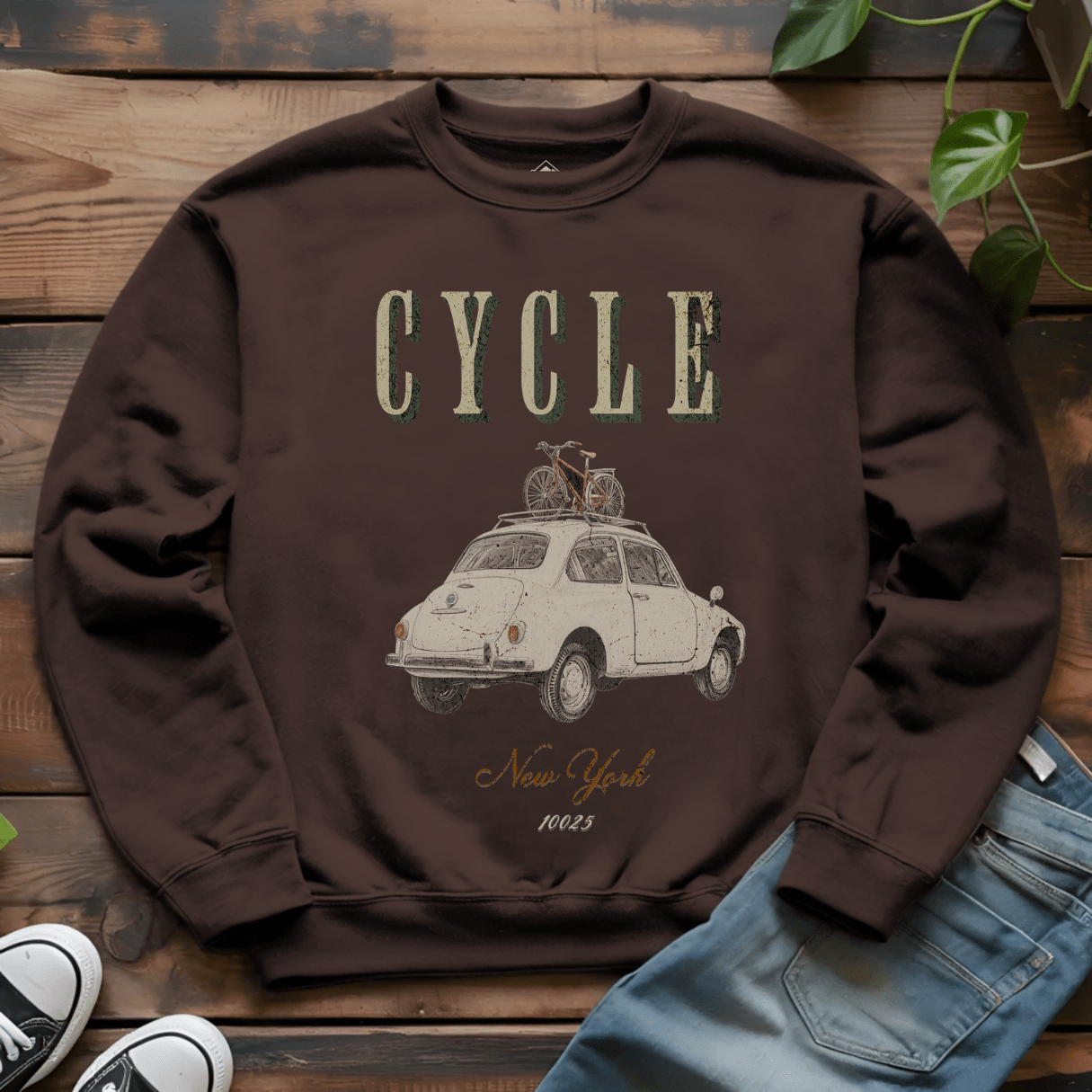 Vintage Cycle Sweatshirt - Into Nature Co.