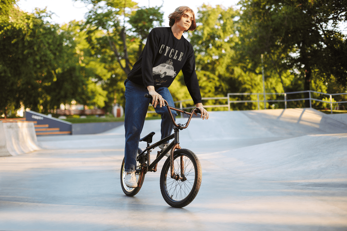 Vintage Cycle Sweatshirt - Into Nature Co.