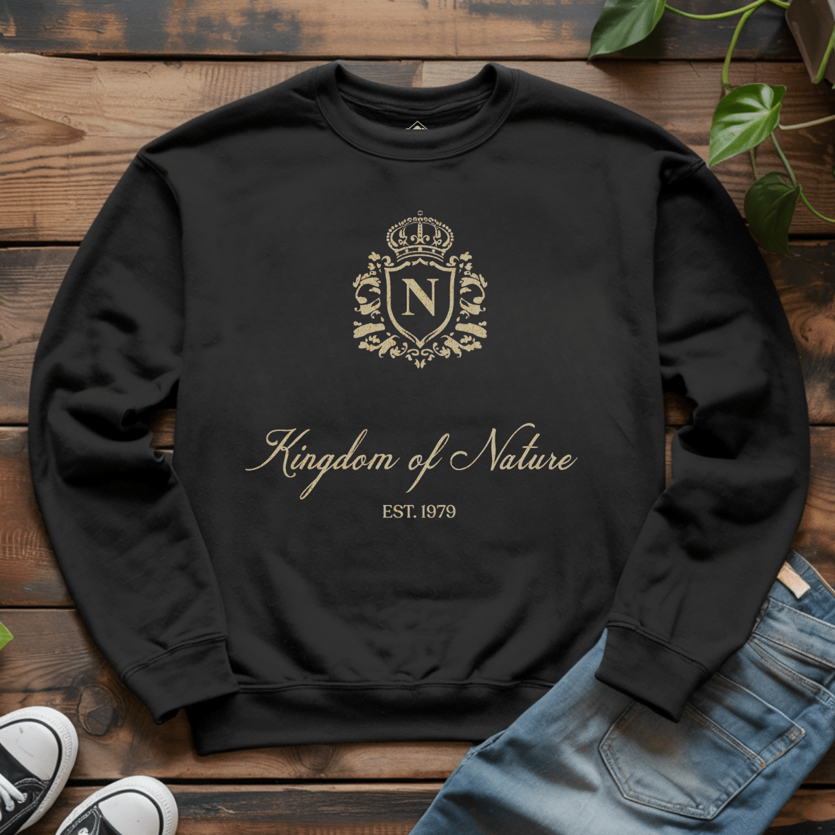 Vintage Kingdom of Nature Sweatshirt - Into Nature Co.