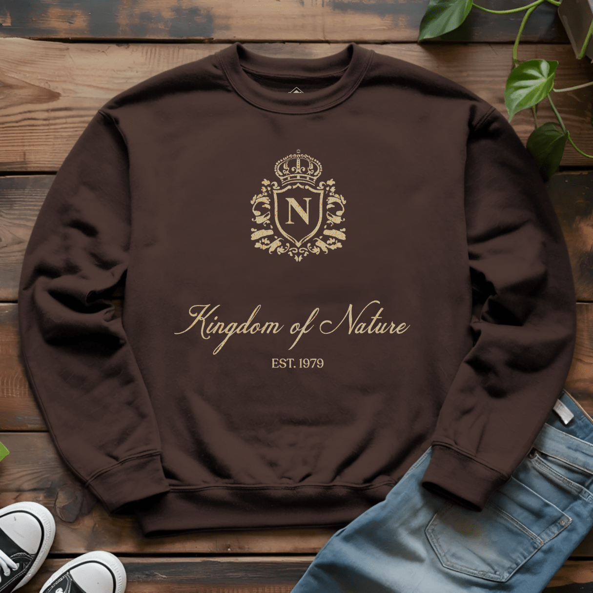 Vintage Kingdom of Nature Sweatshirt - Into Nature Co.