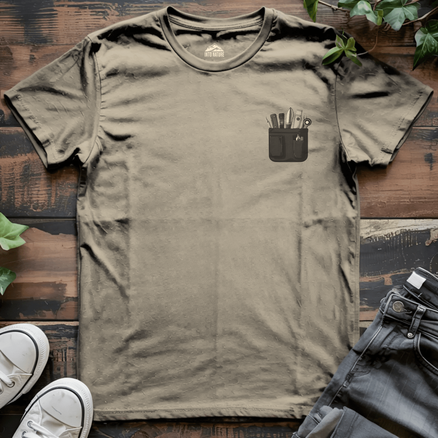 Vintage Pocket Tools Tee - Into Nature Co.