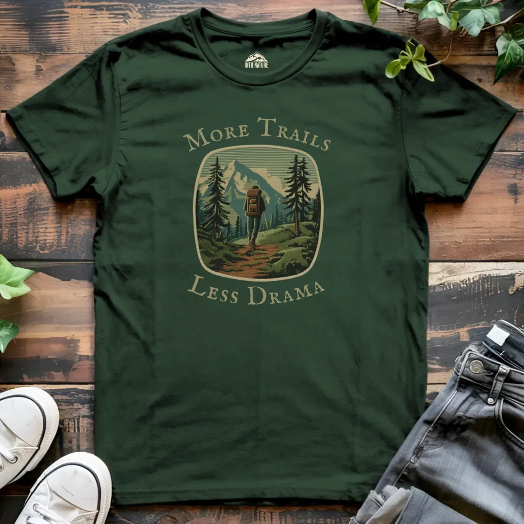 More Trails, Less Drama Tee