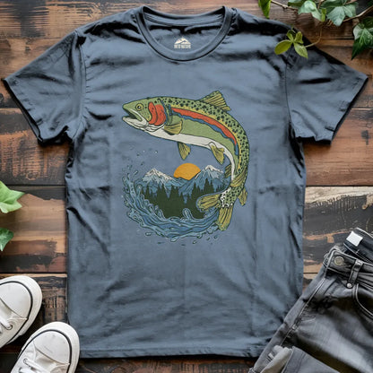 Rainbow Trout Lake Tee