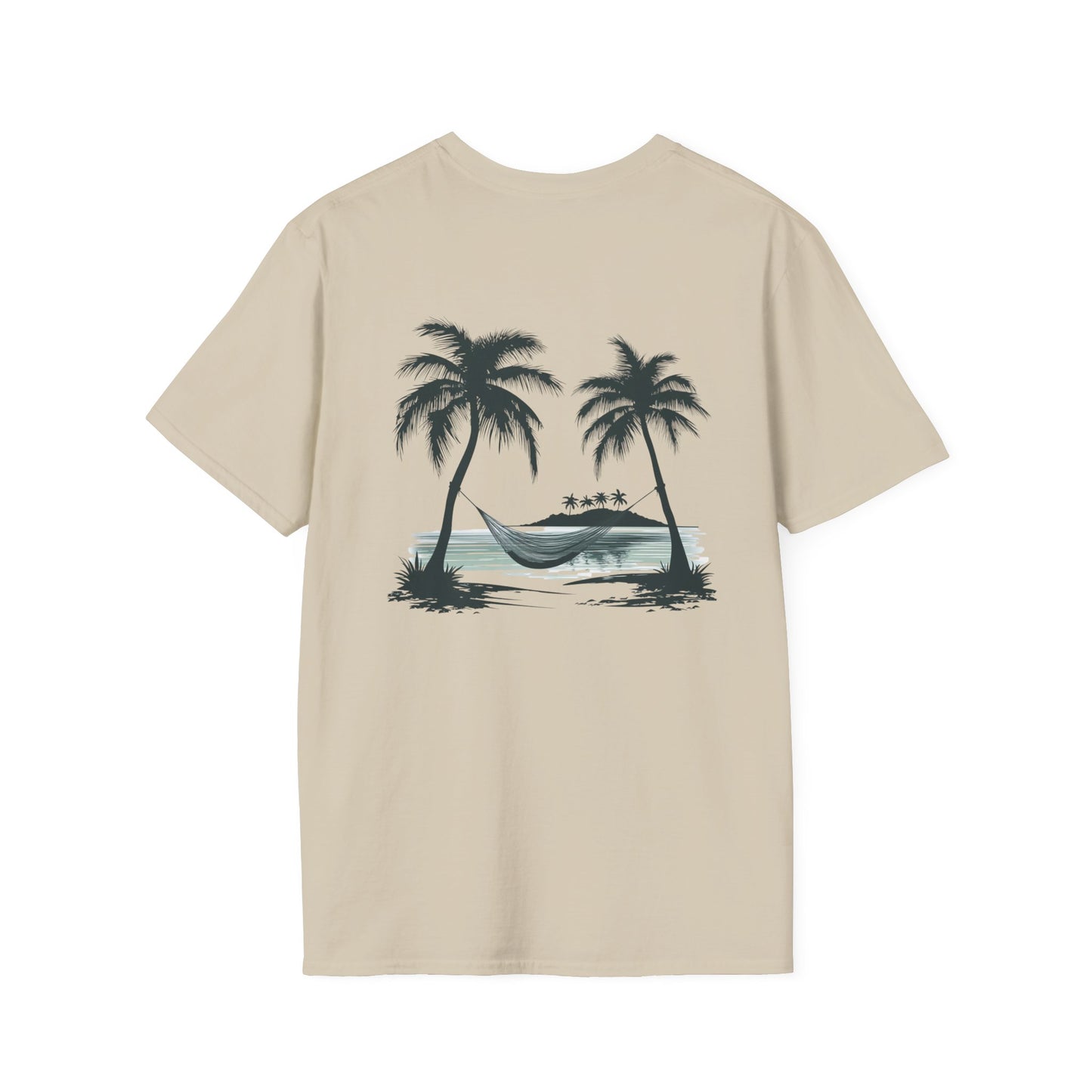 Unisex Softstyle T-Shirt - "Into Nature" Tropical Vibes Tee