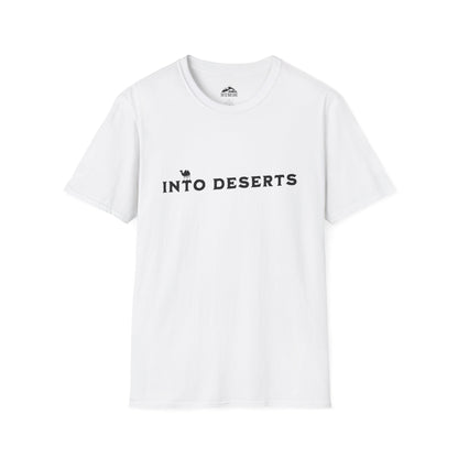 Unisex Softstyle T-Shirt - "Into Deserts" Adventure Tee for Nature Lovers