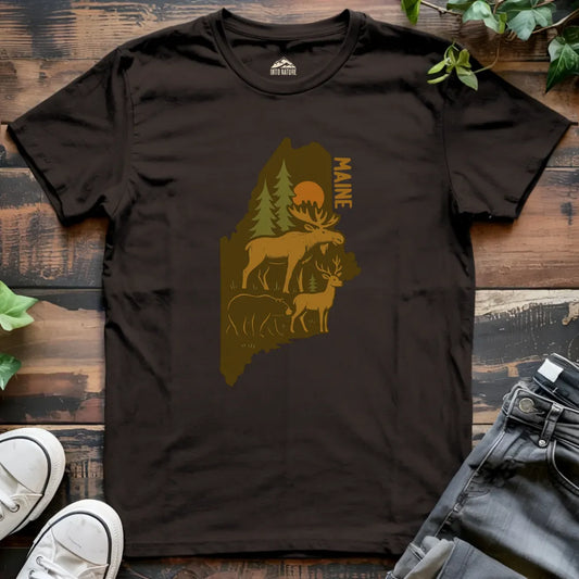 Maine Wildlife Tee