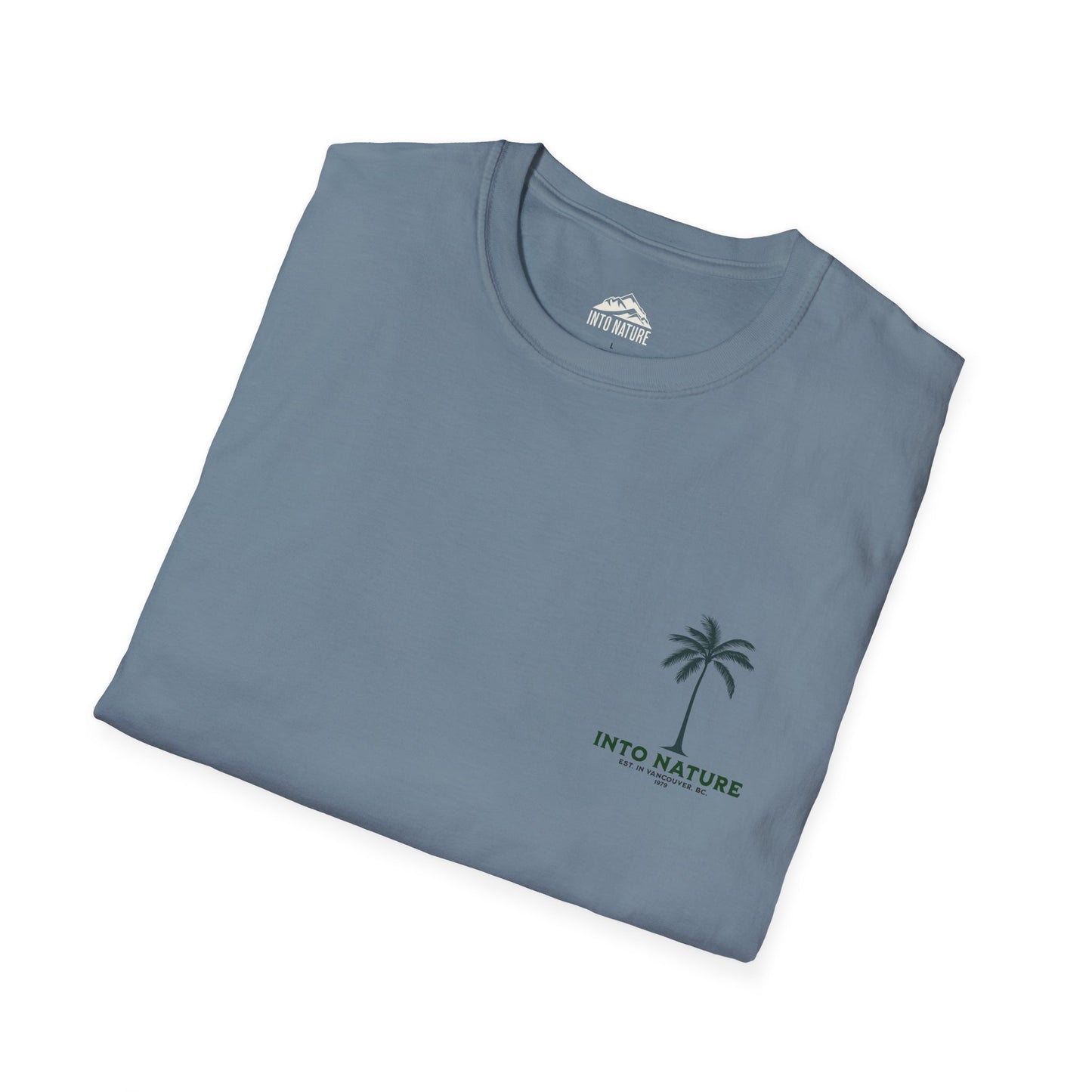 Unisex Softstyle T-Shirt - "Into Nature" Tropical Vibes Tee