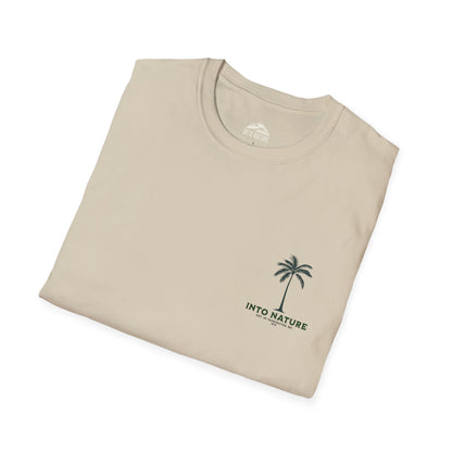 Unisex Softstyle T-Shirt - "Into Nature" Tropical Vibes Tee