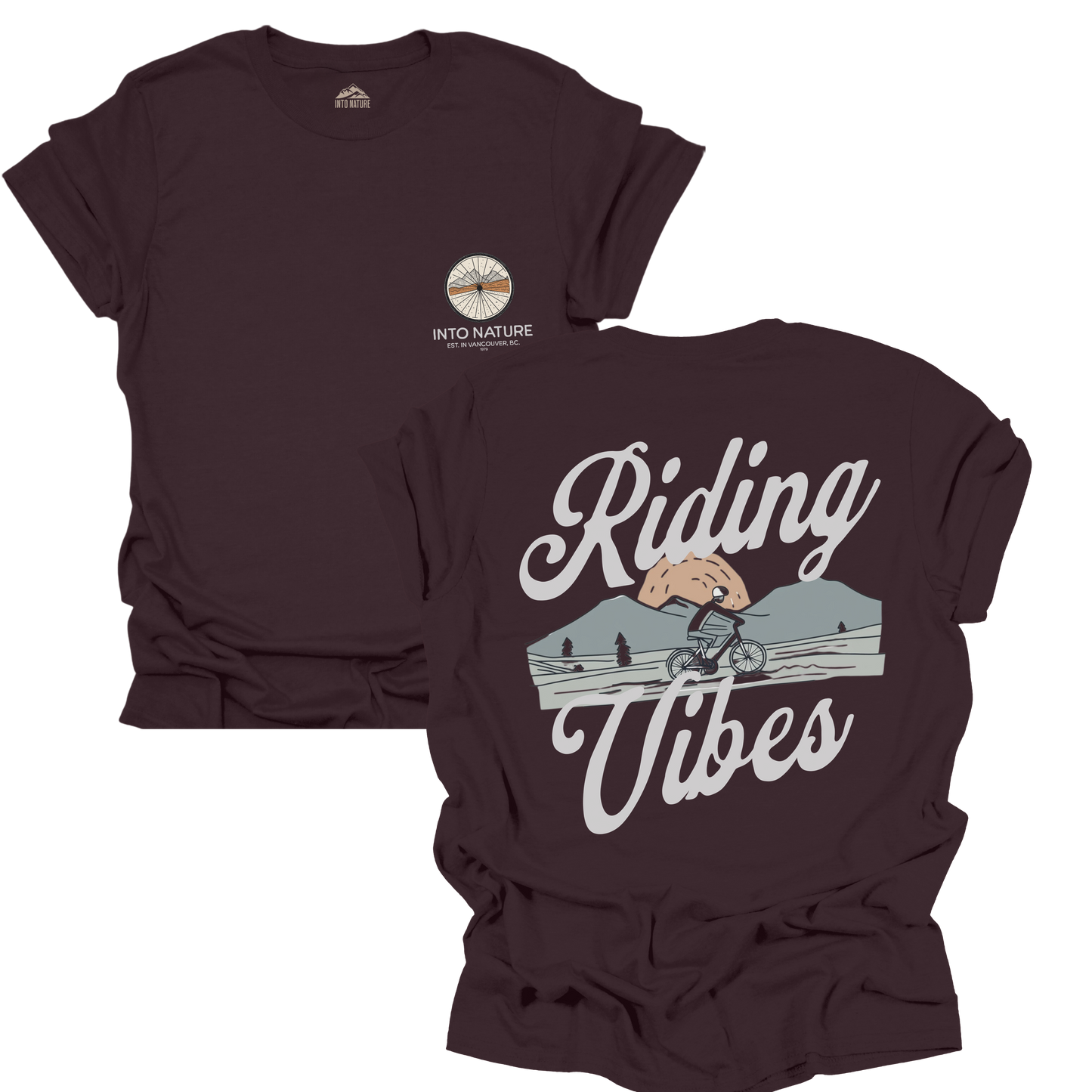 Unisex Softstyle T-Shirt - 'Riding Vibes' Nature-Inspired Graphic Tee