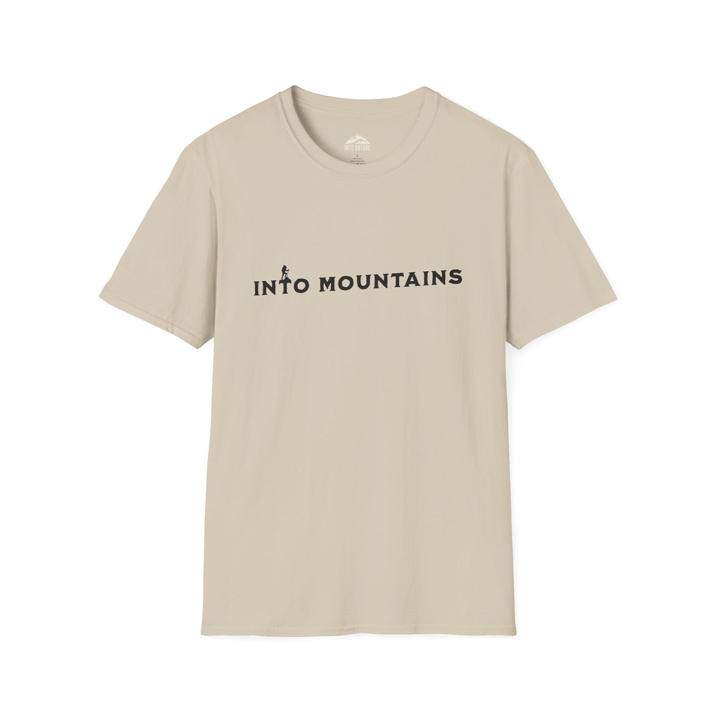 Adventure Ready Unisex Softstyle T-Shirt - "Into Mountains"