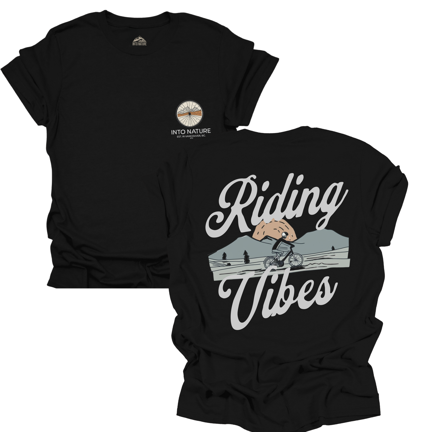 Unisex Softstyle T-Shirt - 'Riding Vibes' Nature-Inspired Graphic Tee