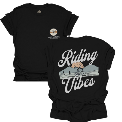 Unisex Softstyle T-Shirt - 'Riding Vibes' Nature-Inspired Graphic Tee