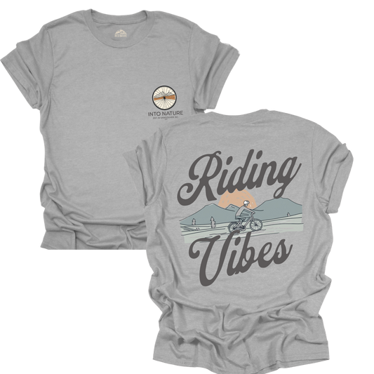 Unisex Softstyle T-Shirt - 'Riding Vibes' Nature-Inspired Graphic Tee