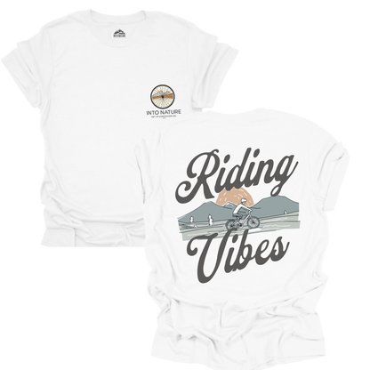 Unisex Softstyle T-Shirt - 'Riding Vibes' Nature-Inspired Graphic Tee