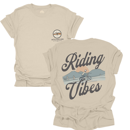 Unisex Softstyle T-Shirt - 'Riding Vibes' Nature-Inspired Graphic Tee