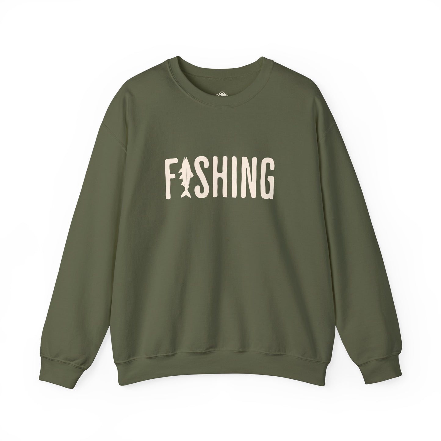 Fishing Crewneck Sweatshirt for Outdoor Enthusiasts | Unisex Heavy Blend™