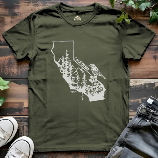 State of California Nature Tee