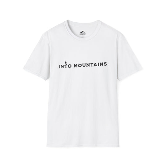 Adventure Ready Unisex Softstyle T-Shirt - "Into Mountains"