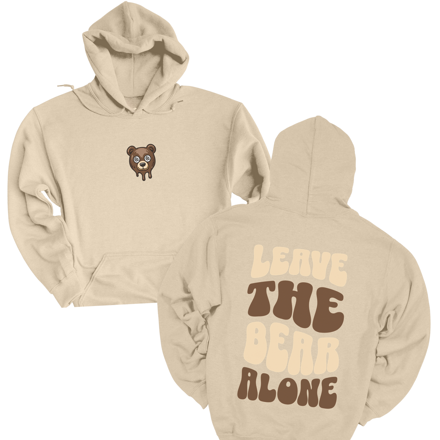 Leave The Bear Alone Sweatshirt - Cozy Unisex Hoodie for Animal Lovers