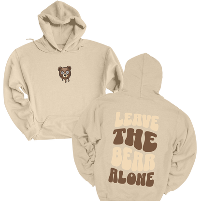 Leave The Bear Alone Sweatshirt - Cozy Unisex Hoodie for Animal Lovers