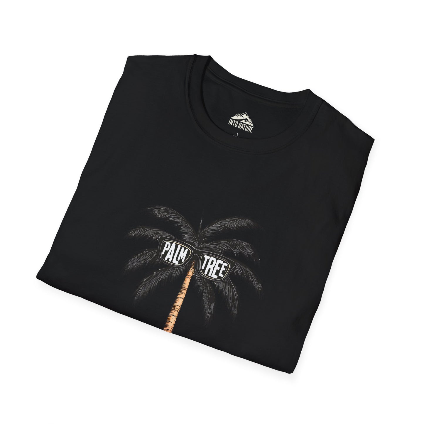 Unisex Softstyle T-Shirt - Palm Tree Beach Vibe Tee