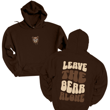 Leave The Bear Alone Sweatshirt - Cozy Unisex Hoodie for Animal Lovers