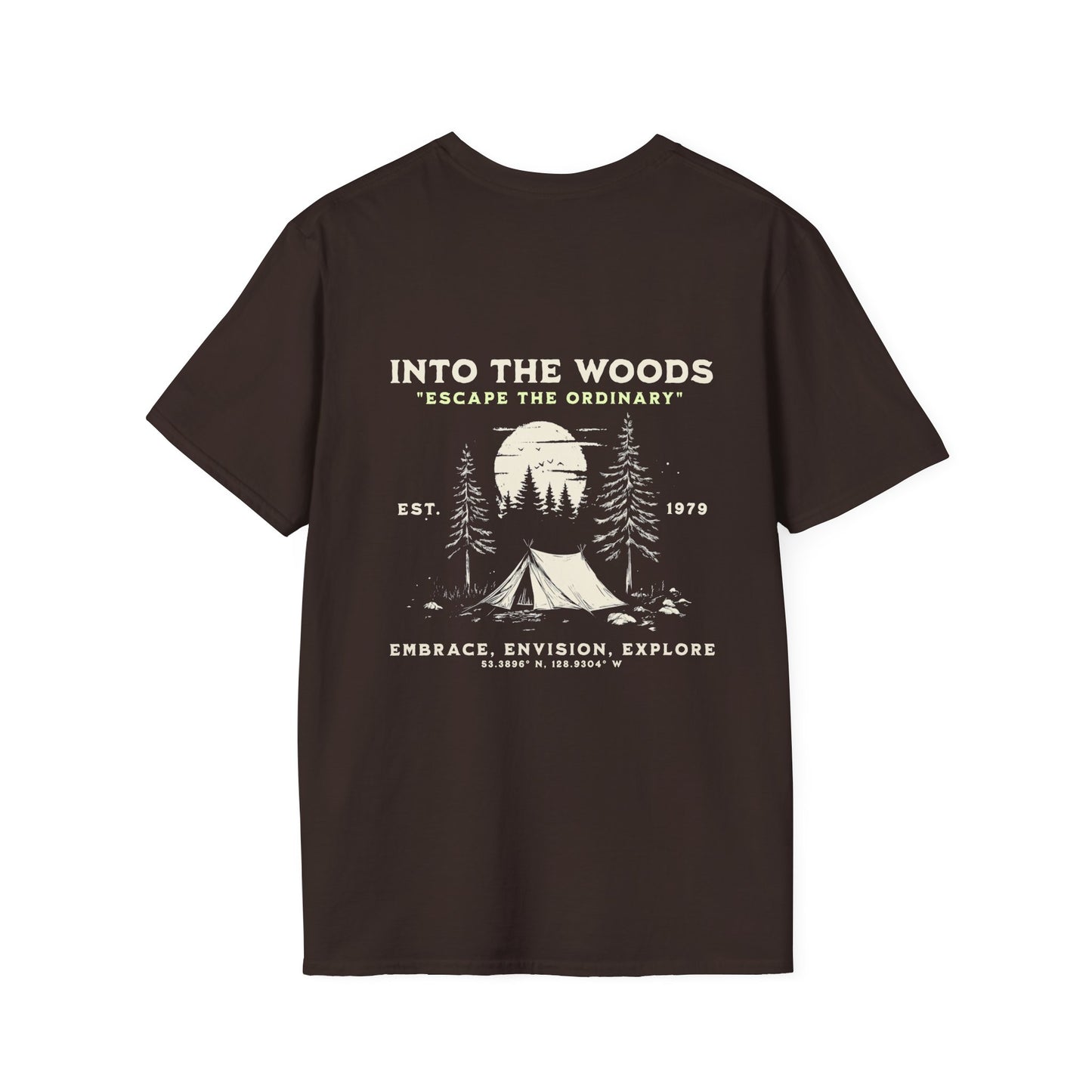 Into Nature Unisex Softstyle T-Shirt - Escape the Ordinary