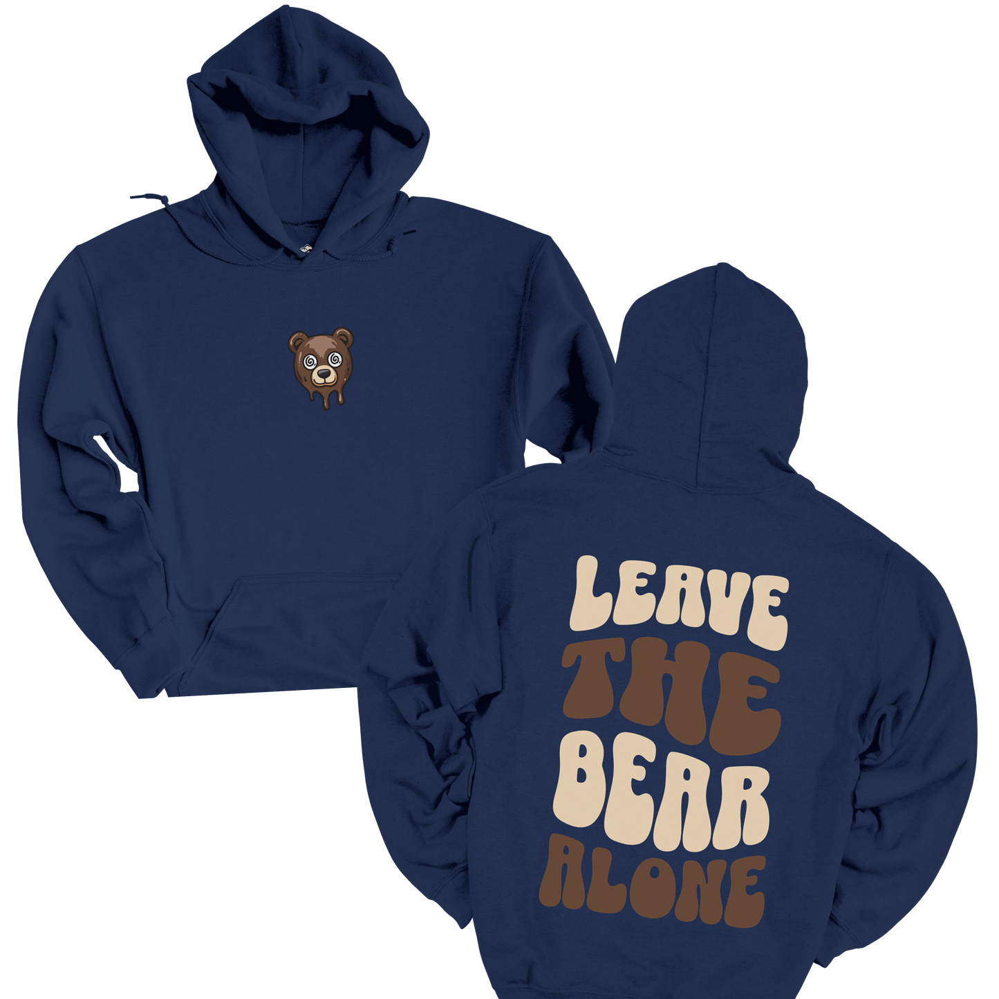 Leave The Bear Alone Sweatshirt - Cozy Unisex Hoodie for Animal Lovers