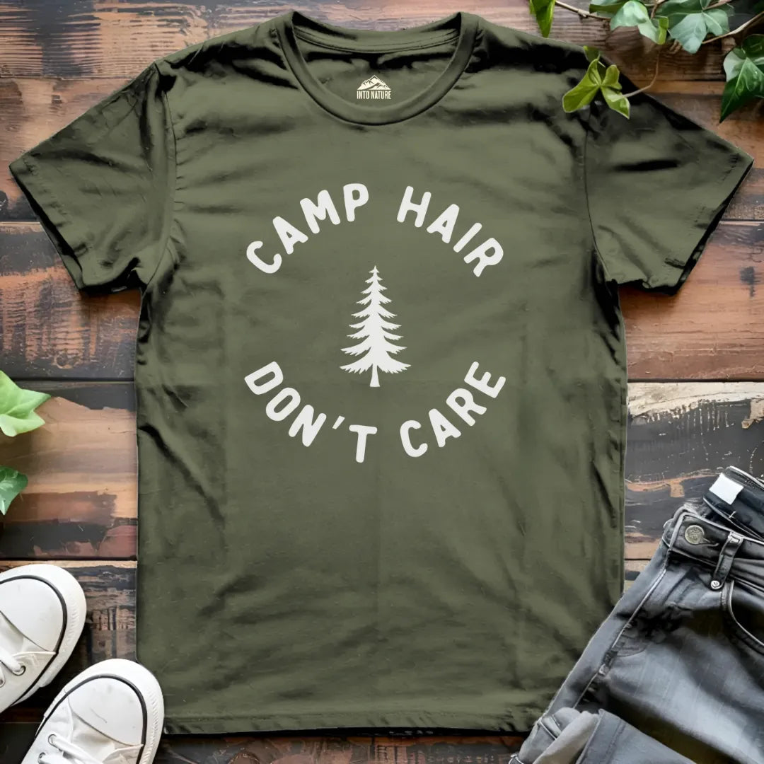 Camp Hair Don't Care Tee