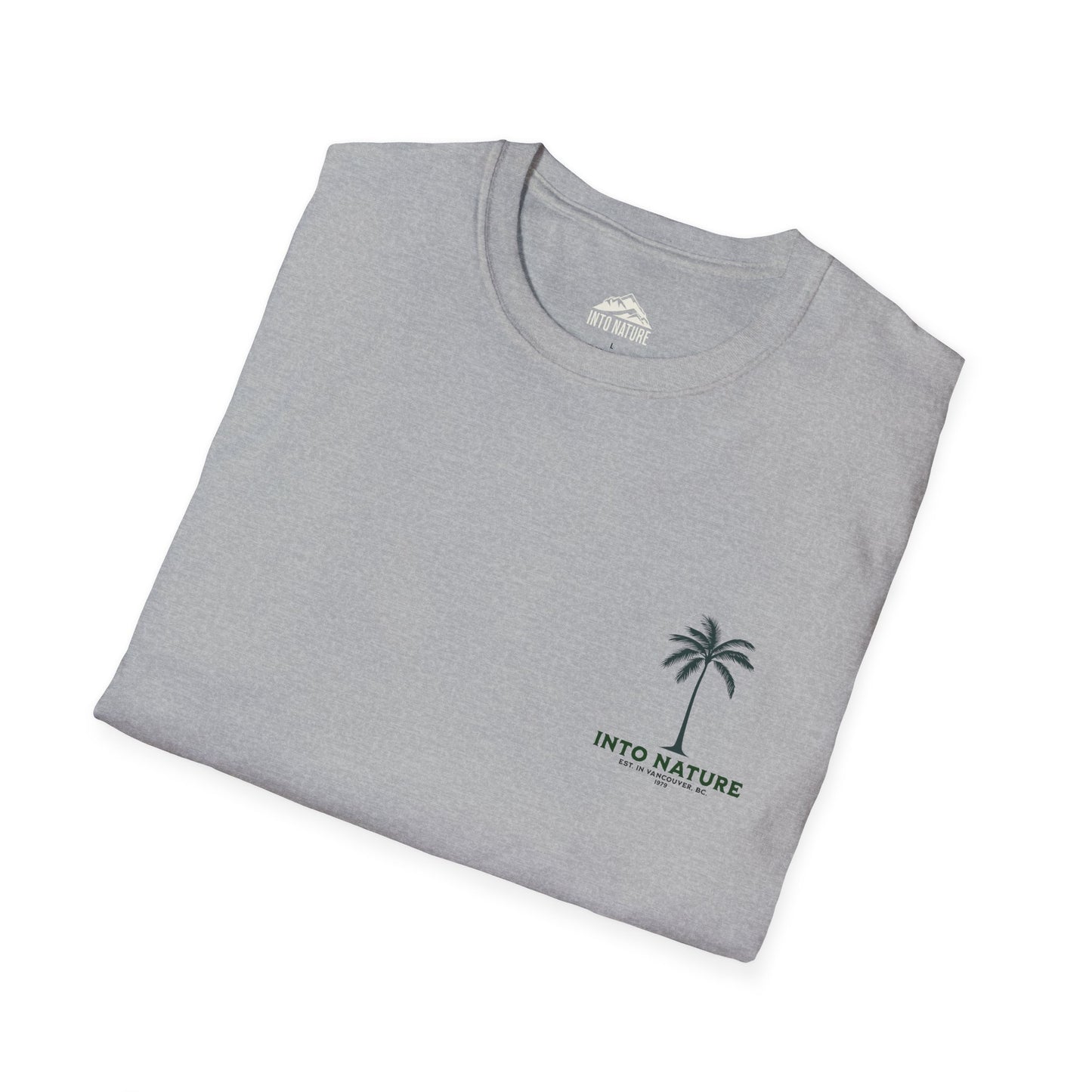 Unisex Softstyle T-Shirt - "Into Nature" Tropical Vibes Tee