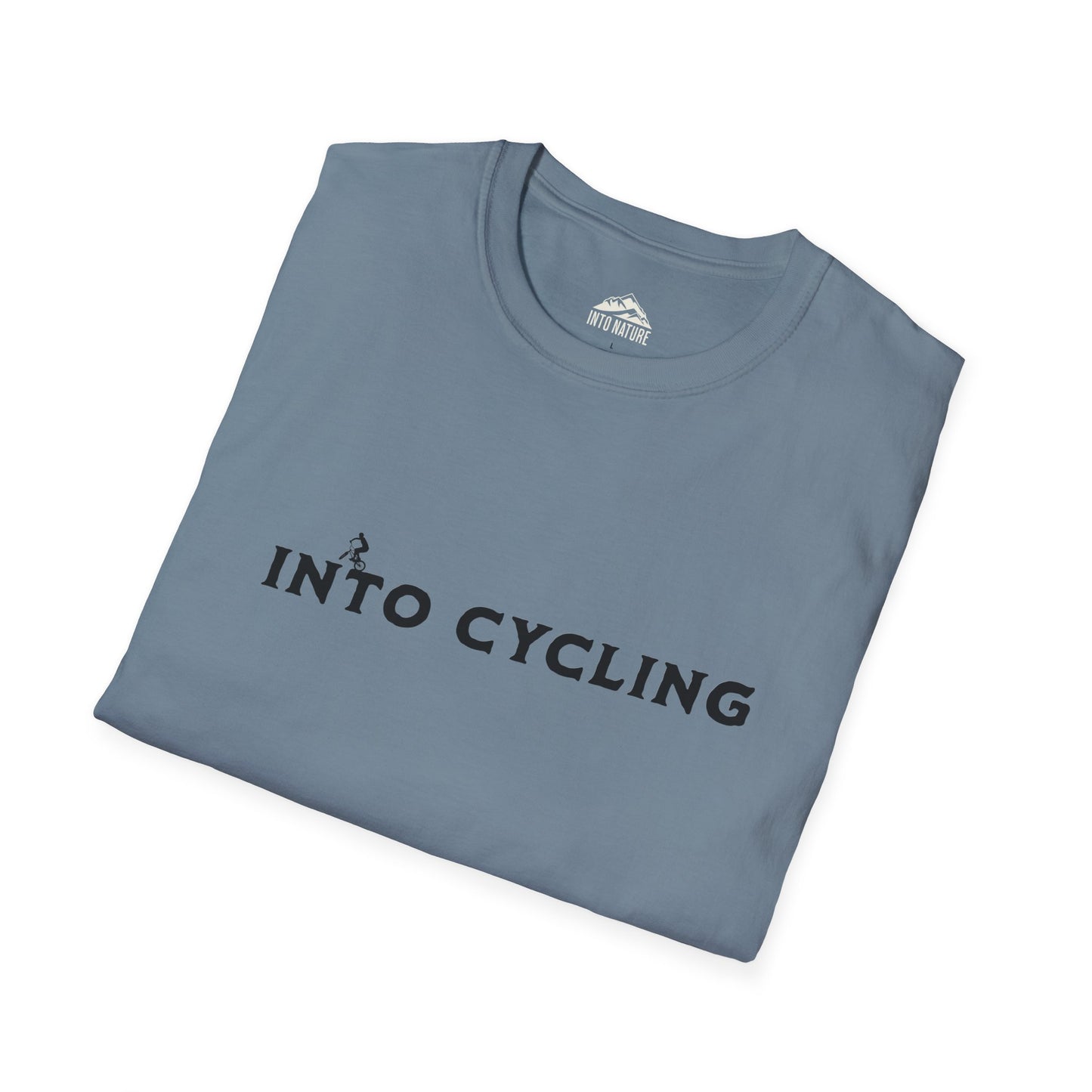 Unisex Softstyle T-Shirt - 'Into Cycling' Tee for Cycling Enthusiasts