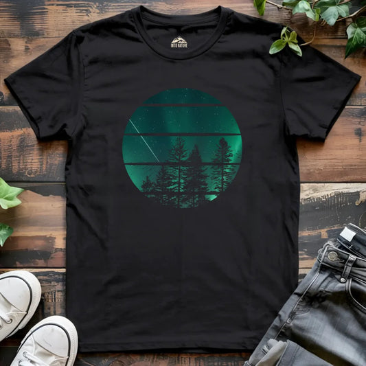 Aurora Forest Silhouette Tee
