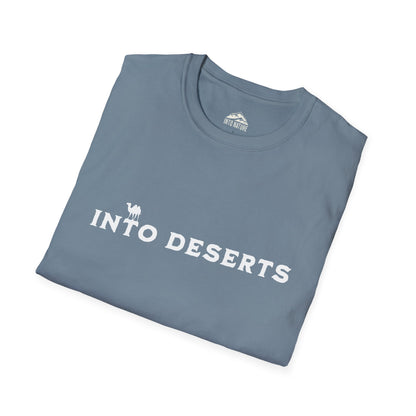 Unisex Softstyle T-Shirt - "Into Deserts" Adventure Tee for Nature Lovers