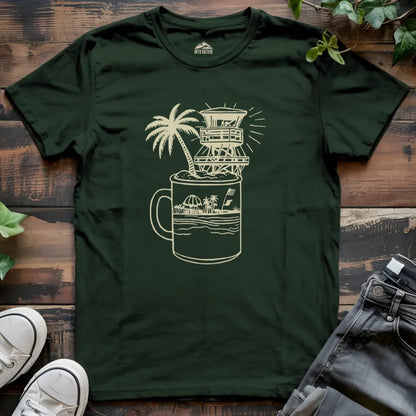 Coastal Caffeine Tee