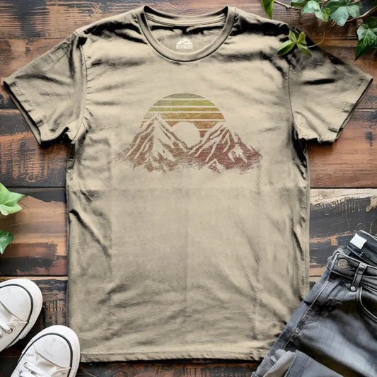 The Rainbow Mountain Sunset Tee