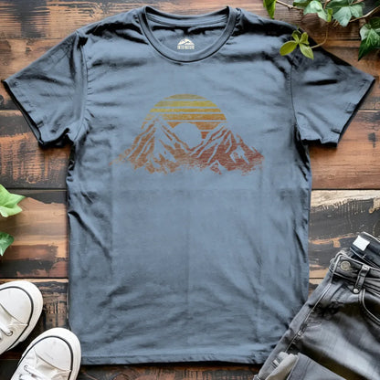 The Rainbow Mountain Sunset Tee