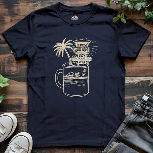 Coastal Caffeine Tee