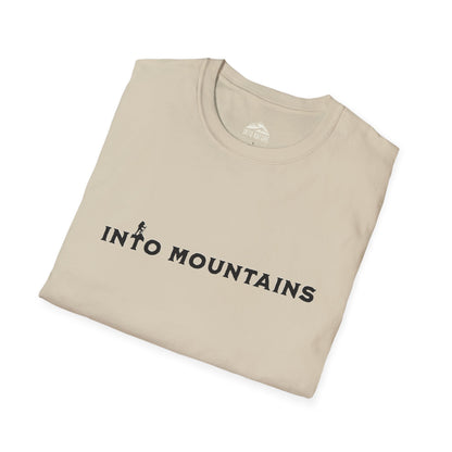 Adventure Ready Unisex Softstyle T-Shirt - "Into Mountains"