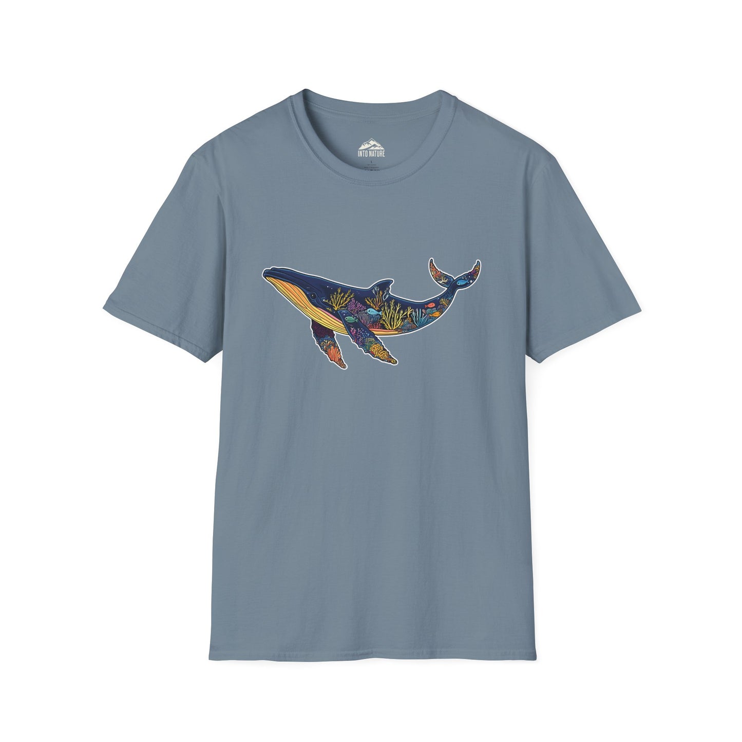 Whale Art Unisex Softstyle T-Shirt – Ocean Lovers Tee