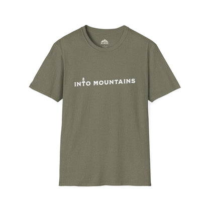 Adventure Ready Unisex Softstyle T-Shirt - "Into Mountains"