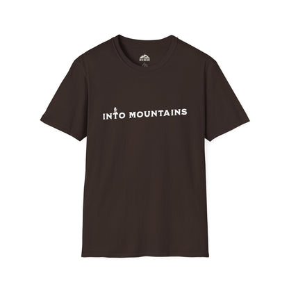 Adventure Ready Unisex Softstyle T-Shirt - "Into Mountains"