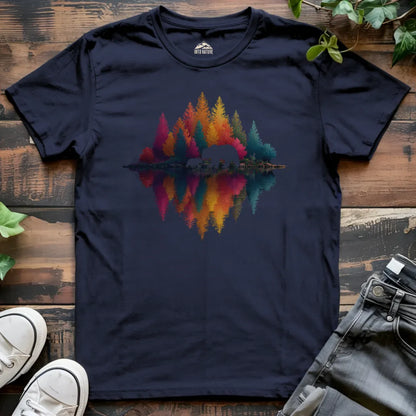 Colorful Forest Bear Tee