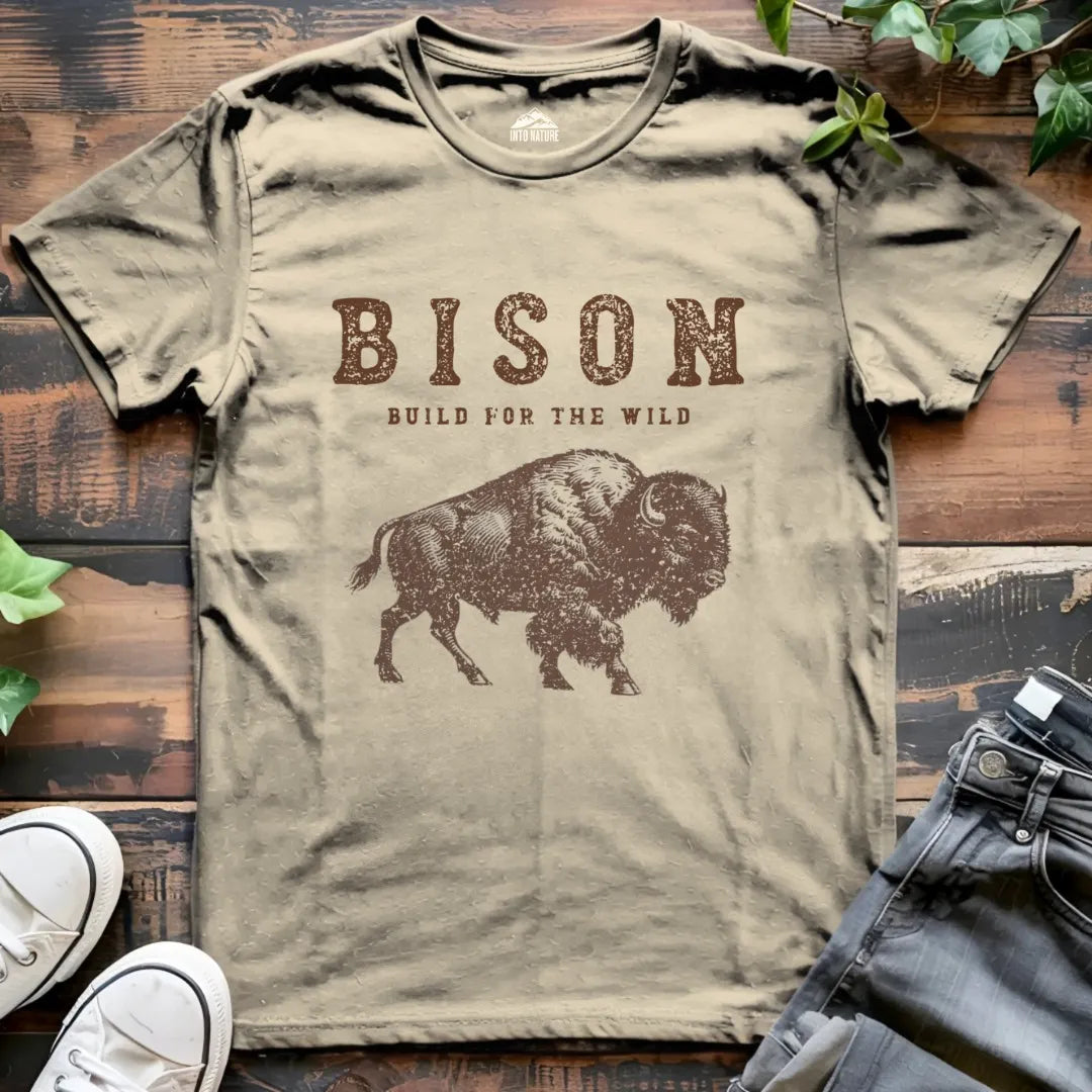 Build for the Wild Bison Tee