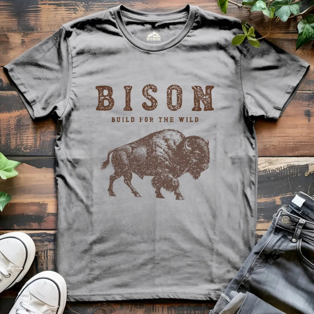 Build for the Wild Bison Tee