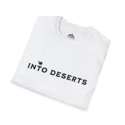 Unisex Softstyle T-Shirt - "Into Deserts" Adventure Tee for Nature Lovers