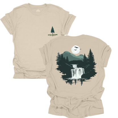 Into Nature Unisex Softstyle T-Shirt - Adventure & Outdoor Graphic Tee