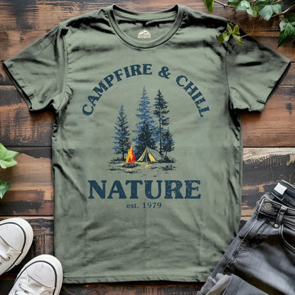 Campfire & Chill Nature Tee