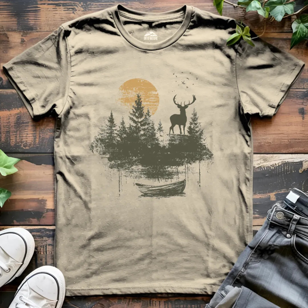 The Deer Boat Tee